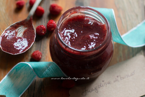 marmellata di fragoline di bosco