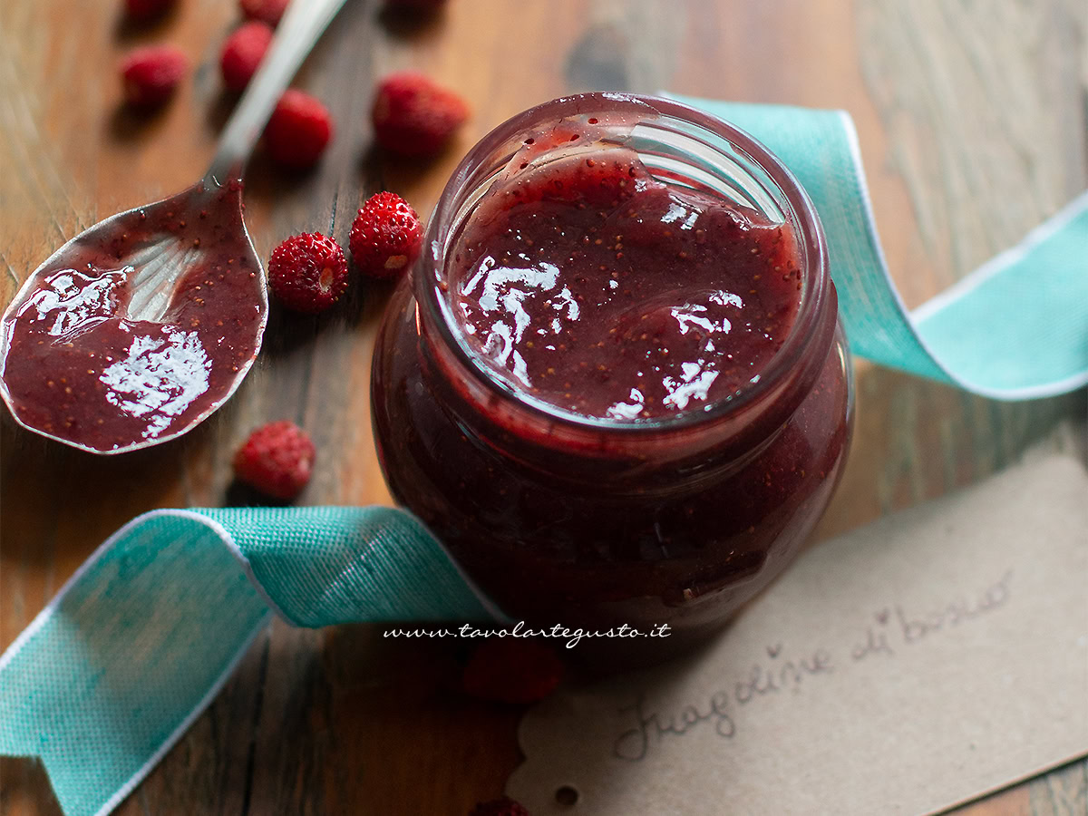marmellata di fragoline di bosco