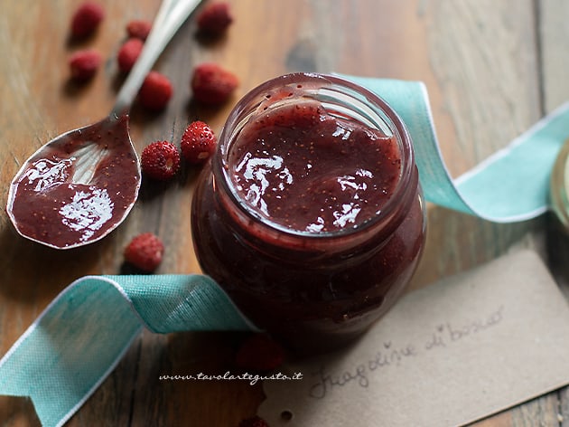 marmellata di fragoline di bosco