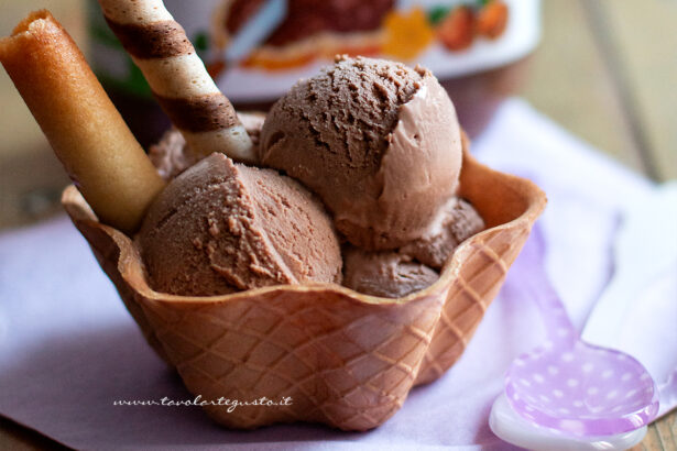 Gelato alla nutella - Ricetta Gelato alla nutella