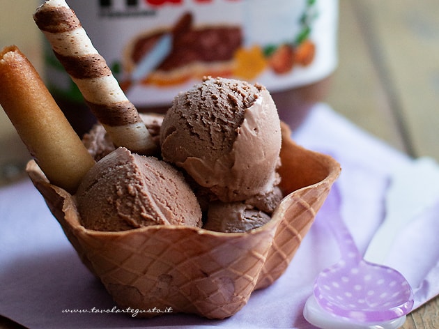 Gelato alla nutella - Ricetta Gelato alla nutella