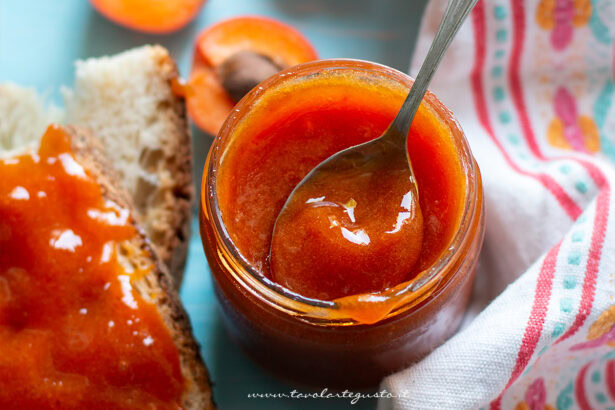 Marmellata di albicocche - Confettura di albicocche - Ricetta Marmellata di albicocche