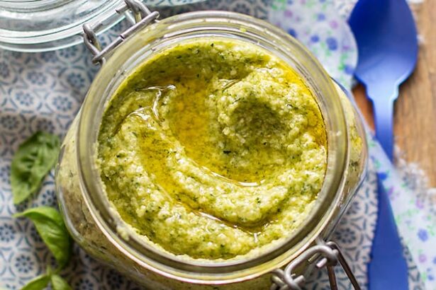 Pesto di zucchine - Ricetta Pesto di zucchine-