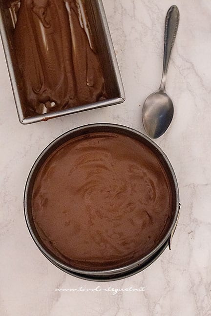 aggiungere gelato al cioccolato - Ricetta Torta gelato
