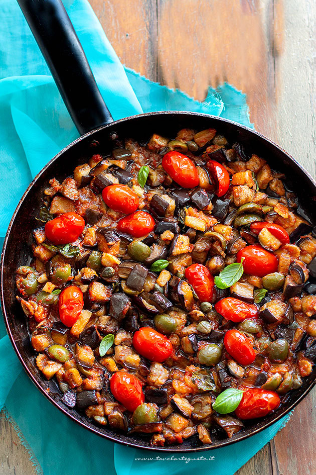 Caponata - Ricetta Caponata siciliana - Ricetta di Tavolartegusto