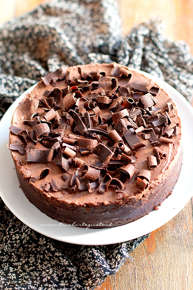 Cheesecake al cioccolato