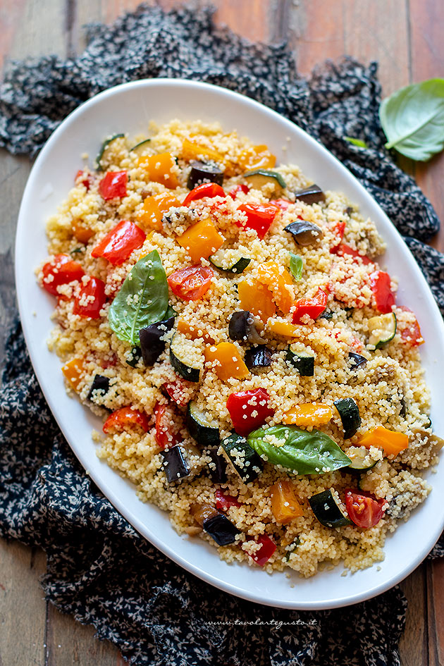 Cous cous di verdure- Ricetta cous cous con verdure - Ricetta di Tavolartegusto