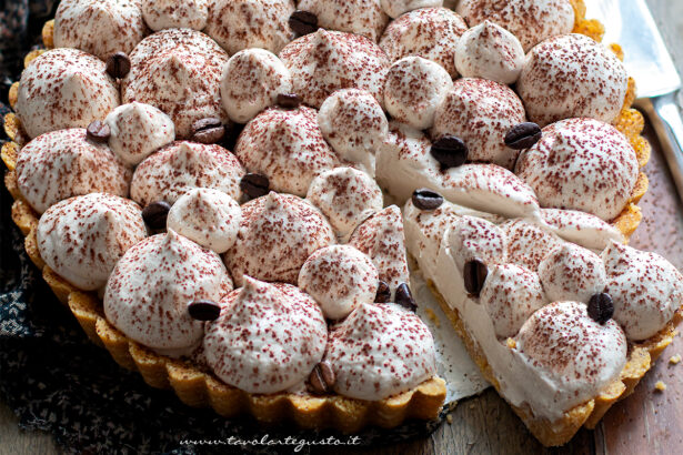 Crostata al caffè