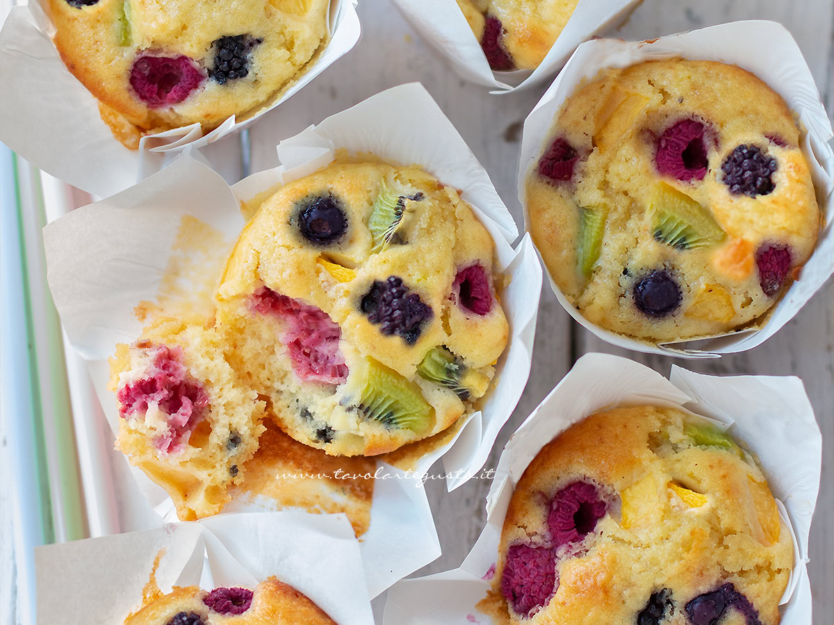 Muffin alla frutta