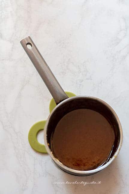 salsa caramello - Ricetta Torta di biscotti