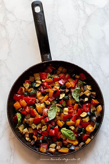 verdure saltate in padella - Ricetta cous cous alle verdure