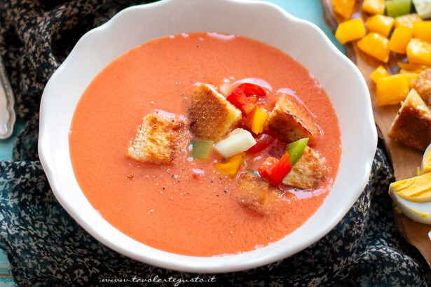 Gazpacho - Ricetta originale Gazpacho andaluso