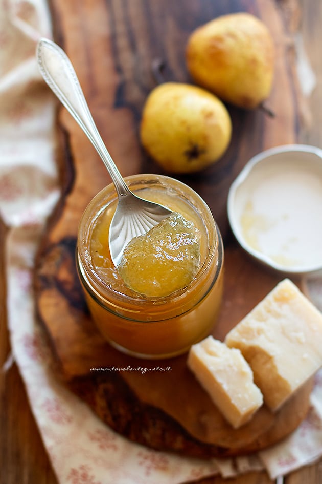 Marmellata di pere - Confettura di pere - Ricetta Marmellata di pere - Ricetta di Tavolartegusto