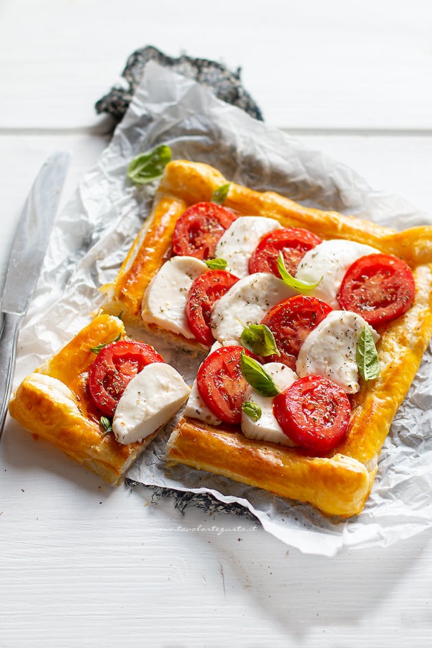 Sfogliata caprese - torta rustica caprese