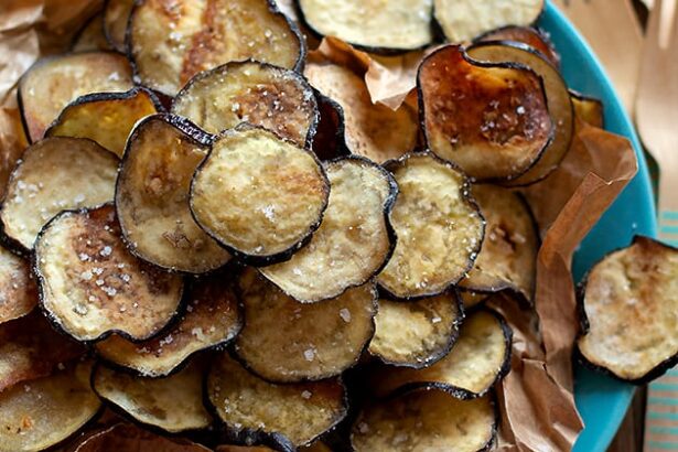 chips di melanzane - Ricetta di Tavolartegusto