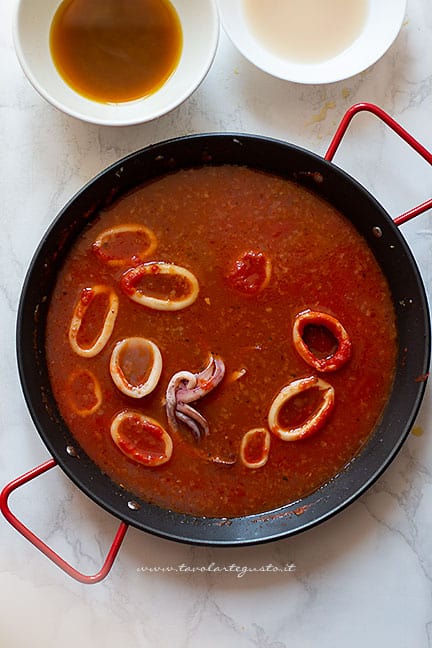 come fare la paella -Ricetta Paella