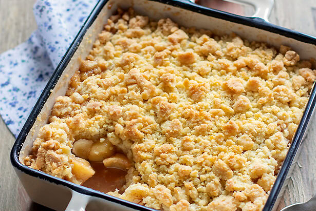 Crumble di mele (apple crumble) - Ricetta Crumble di mele- - Ricetta di Tavolartegusto