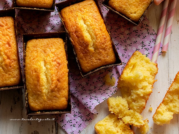 Mini plumcake (ù mini plumcake allo yogurt)