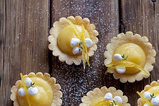 crostatine al limone- Ricetta crostatine alla crema di limone