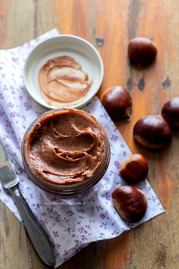 Crema di castagne (crema di marroni) Ricetta Crema di castagne