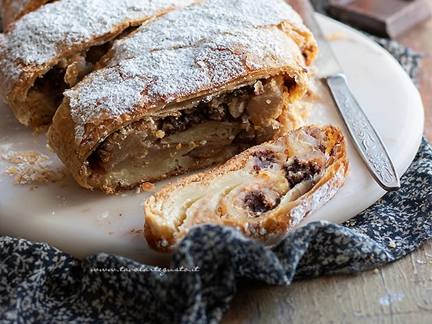 Strudel di pere - Strudel pere e cioccolato