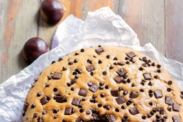 Torta di castagne - Ricetta Torta di castagne