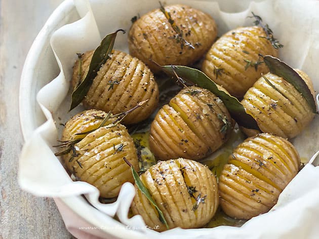 Patate Hasselback - Ricetta Patate Hasselback