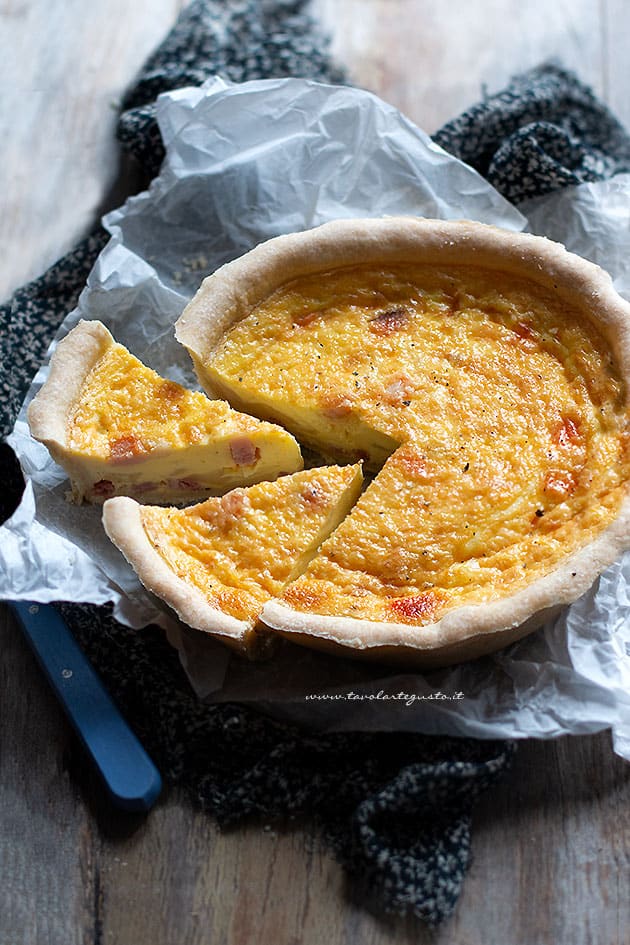 Quiche Lorraine - Ricetta Quiche Lorraine-