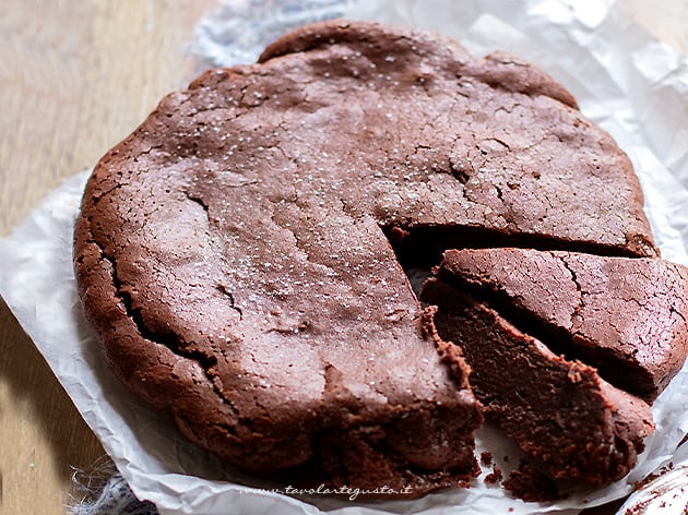 Torta al cioccolato senza glutine - Ricetta Torta al cioccolato senza farina