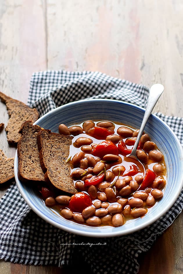 Zuppa di fagioli - Ricetta Zuppa di fagioli-