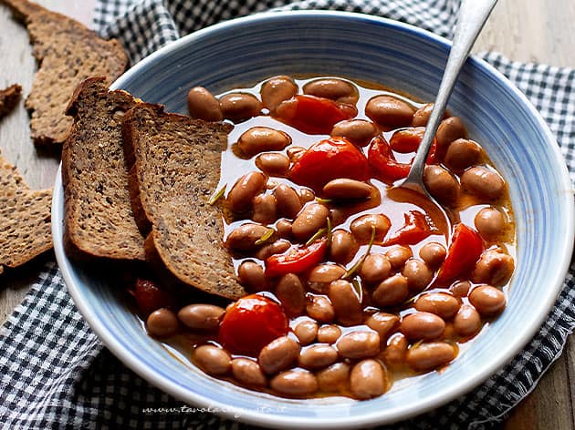 Zuppa di fagioli - Ricetta Zuppa di fagioli