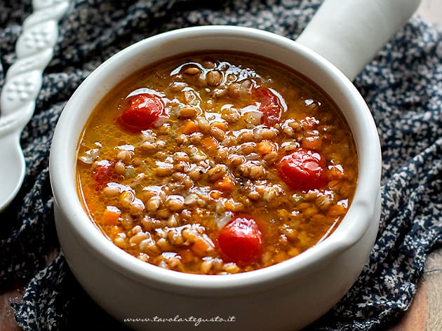 Zuppa di farro - Ricetta zuppa di farro