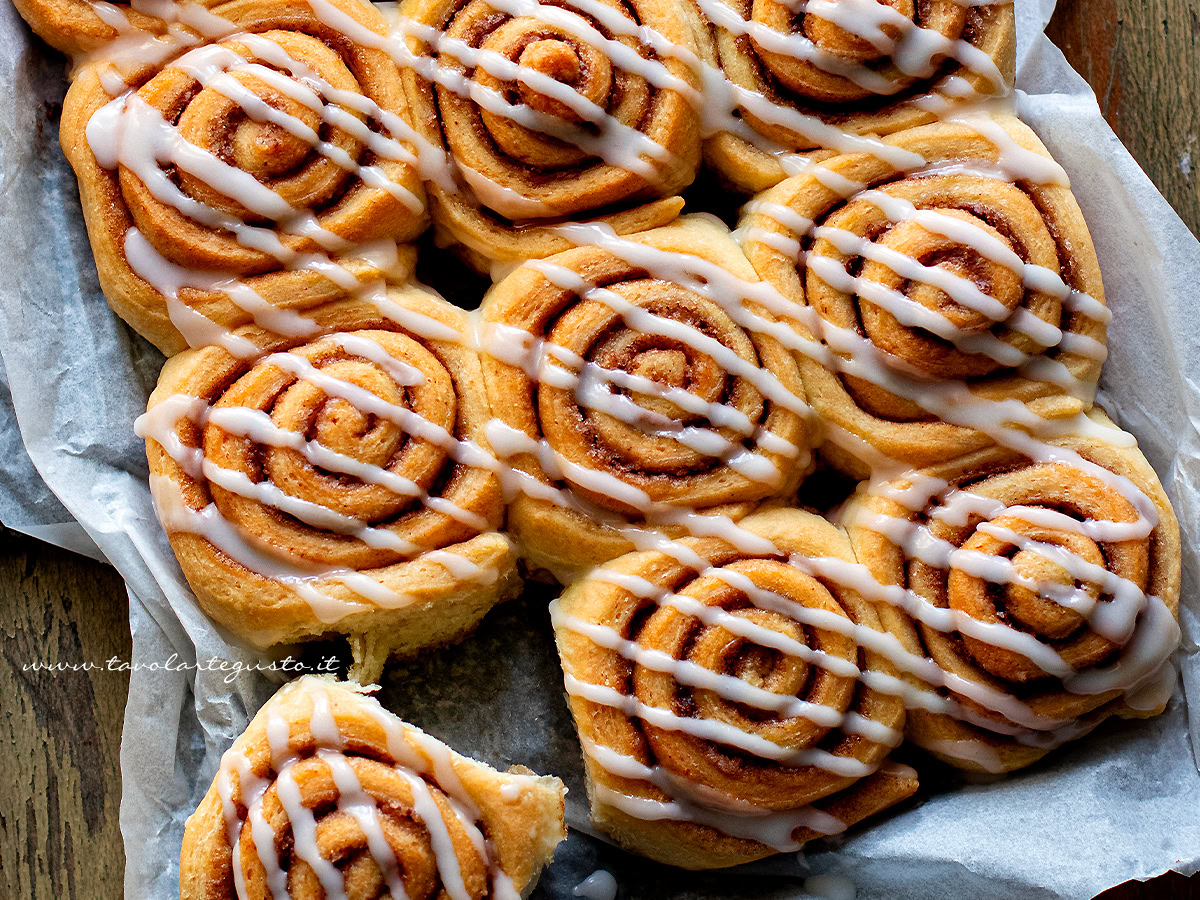 Cinnamon rolls - Ricetta Cinnamon rolls