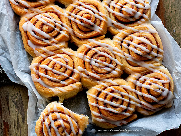 Cinnamon rolls - Ricetta Cinnamon rolls