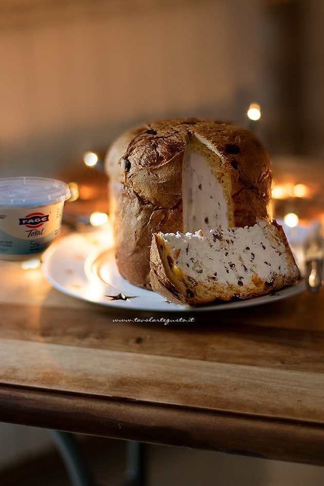 Panettone farcito- Ricetta Panettone farcito-