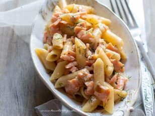 Pasta al salmone affumicato (cremosa, senza panna) la Ricetta perfetta!