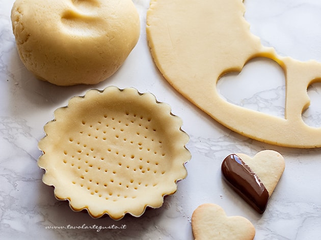 Pasta frolla senza glutine con farina di riso - Ricetta Pasta frolla senza glutine - Ricetta di Tavolartegusto