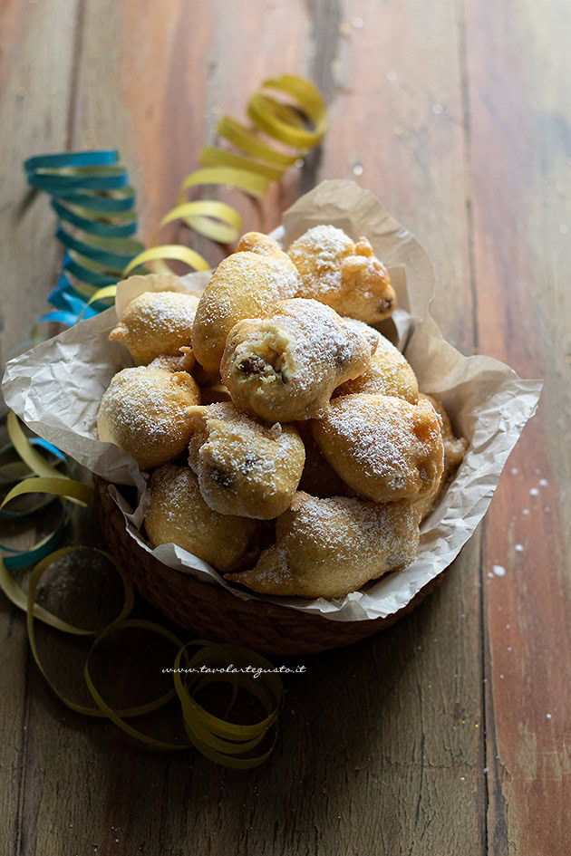 Carnevale - Ricetta Frittelle- - Ricetta di Tavolartegusto