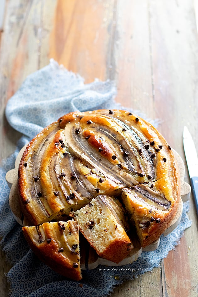 Torta di banane - Ricetta Torta di banane- - Ricetta di Tavolartegusto