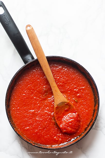 sugo di pomodoro - Ricetta Riso al forno