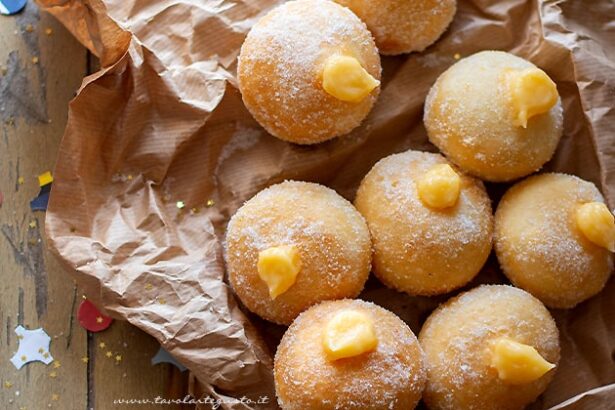 Bombe fritte - Ricetta Bombe fritte - Ricetta di Tavolartegusto