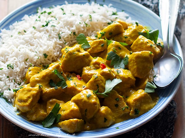Pollo al curry (cremoso e morbido): Ricetta originale e Segreti passo passo