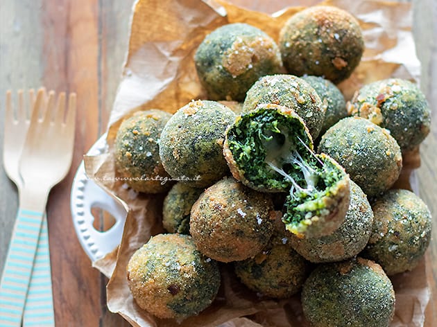 Polpette di spinaci - Ricetta Polpette di spinaci