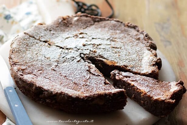 Ricetta Torta mandorle e cioccolato - Ricetta di Tavolartegusto