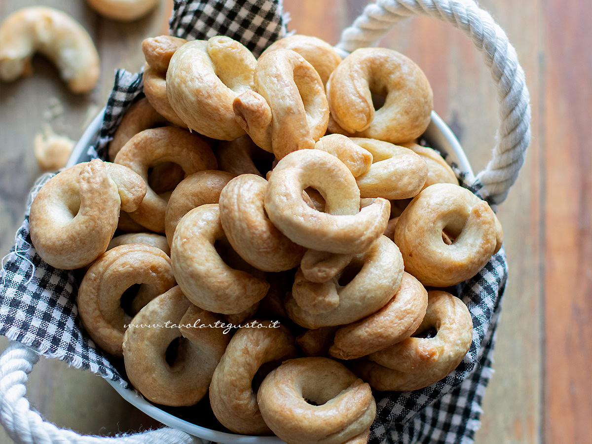 Taralli - Ricetta Taralli pugliesi