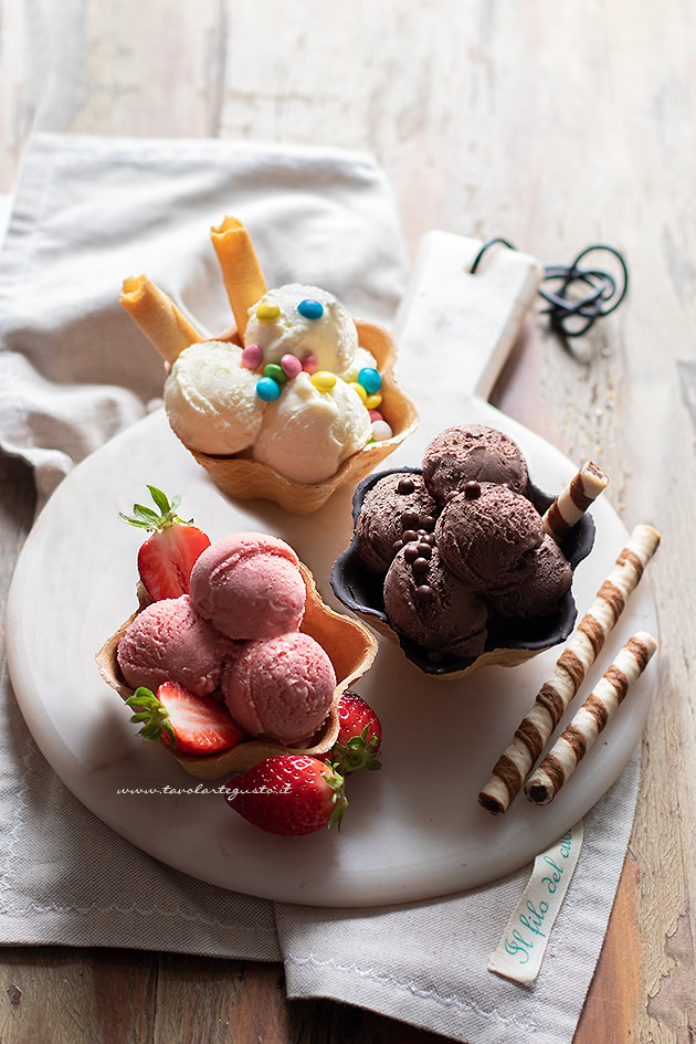 Gelato fatto in casa - Ricetta Gelato-