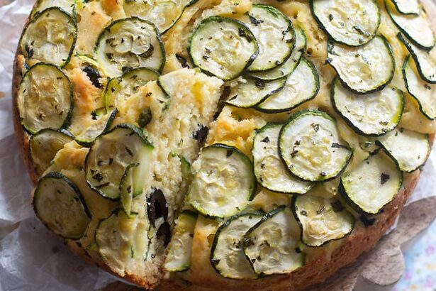 Torta salata con zucchine