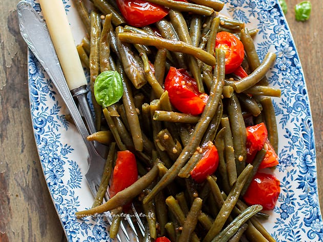 Fagiolini in umido- Ricetta Fagiolini in umido al pomodoro