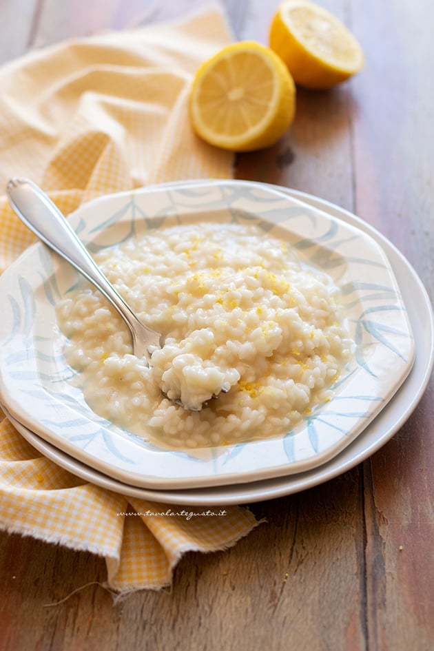 Risotto al limone - Ricetta Risotto al limone-