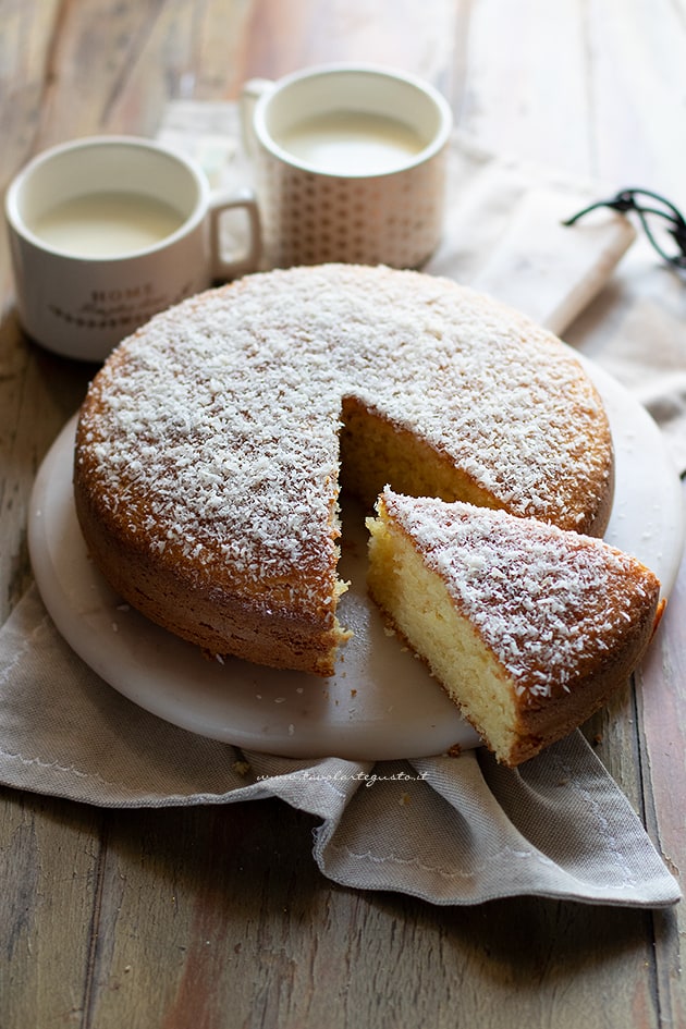 Torta al cocco - Ricetta Torta al cocco- - Ricetta di Tavolartegusto